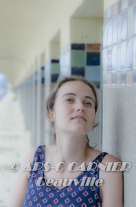 Portrait en studio a Deauville