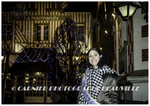 portrait à Noël au Normandy