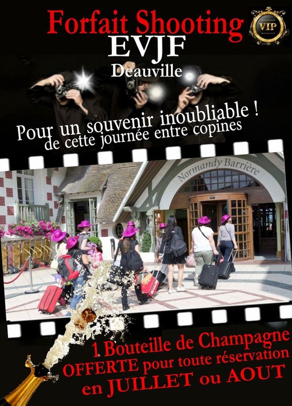 Champagne offert pour votre shootinf EVJF