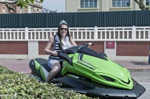 mon evjf en kawasaki à deauville