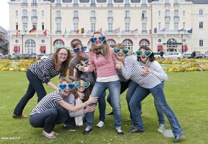 evjf devant le palace de cabourg