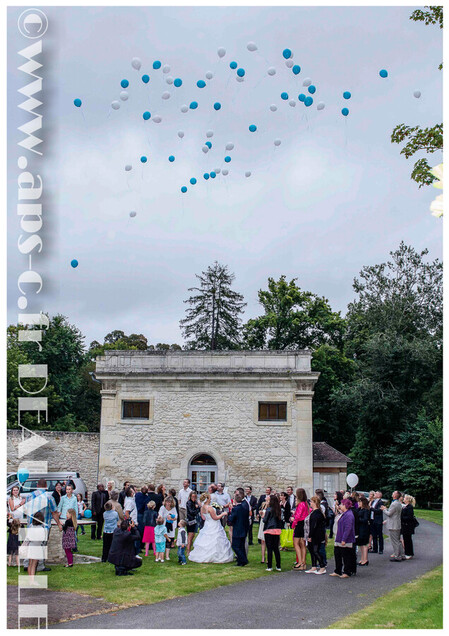 MARIAGE l&acirc;cher de ballon apr&egrave;s