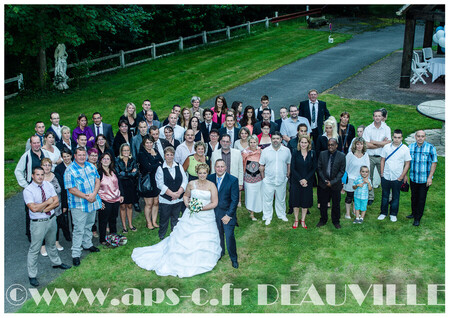 MARIAGE photo de la famille et amis