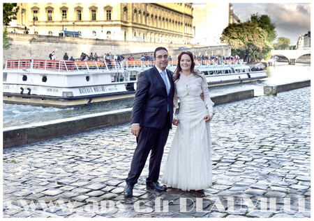 PHOTO mariage bord de seine