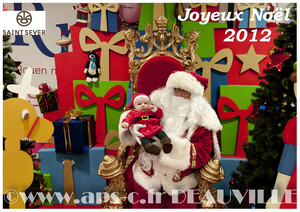 animation Père Noël  galerie marchande