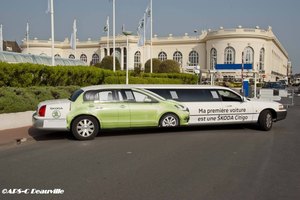 campagne skoda devant le casino Barrière