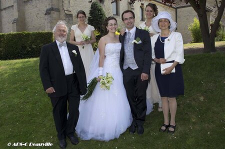 Mariage photo de famille
