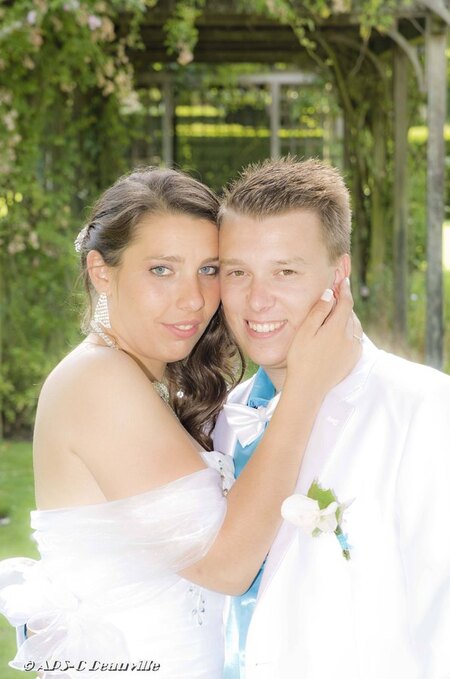 Mariage en blanc &agrave; Deauville