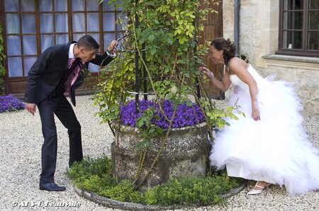 Mariage en bord de seine