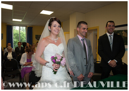 photo MARIAGE tout sourire