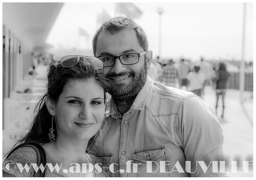 photo de COUPLE nb Trouville