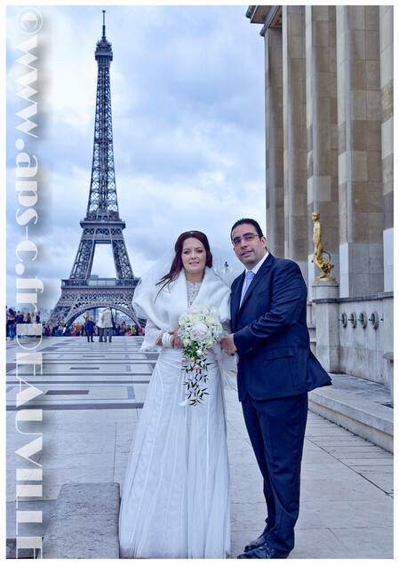 photo mariage tour Eiffel Paris