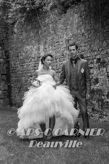 Mariage photo noir et blanc